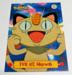 Meowth TV11 #52 - 1999 Topps TV Animation Edition - Puzzle Pokemon Pokemon Card - Image 1