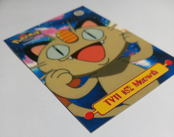 Meowth TV11 #52 - 1999 Topps TV Animation Edition - Puzzle Pokemon Pokemon Card - Image 2