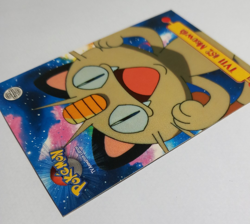 Meowth TV11 #52 - 1999 Topps TV Animation Edition - Puzzle Pokemon Pokemon Card - Image 3