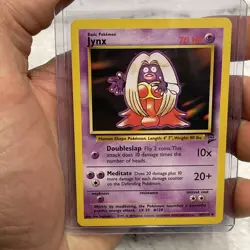 Jynx 45/130 Base Set 2 Uncommon Pokemon Trading Card Near Mint NM Pokemon WOTC - Image 1