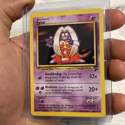 Jynx 45/130 Base Set 2 Uncommon Pokemon Trading Card Near Mint NM Pokemon WOTC - Image 2