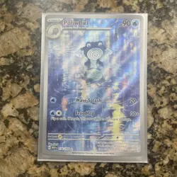 Pokemon Poliwhirl 176/165 Sv: Scarlet & Violet 151 Illustration Rare Near Mint - Image 2