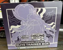 Pokemon Center Sword & Shield Chilling Reign (Shadow Rider) ETB SEALED - Image 1