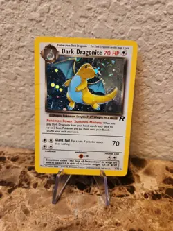 Pokemon Team Rocket Dark Dragonite Holo Rare #5/82 L286 - Image 1