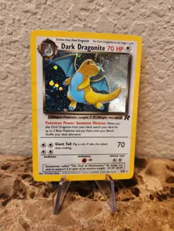 Pokemon Team Rocket Dark Dragonite Holo Rare #5/82 L286 - Image 4