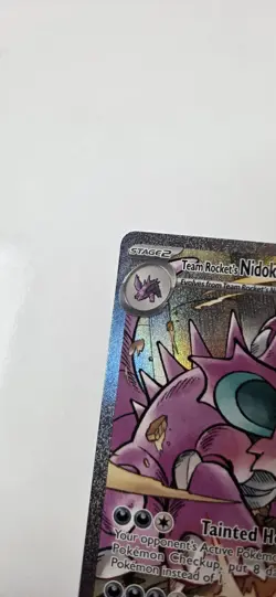 Pokemon TCG Team Rockets Nidoking EX 233/182 Destined Rivals NM Condition - Image 5
