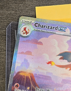 Charizard ex 199/165 SIR Pokemon 151 TCG Special Illustration Rare Near Mint - Image 2