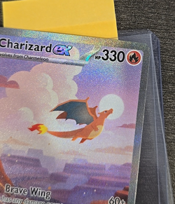 Charizard ex 199/165 SIR Pokemon 151 TCG Special Illustration Rare Near Mint - Image 3