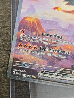 Charizard ex 199/165 SIR Pokemon 151 TCG Special Illustration Rare Near Mint - Image 5