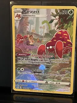 Pokemon TCG Parasect Lost Origin Trainer Gallery TG01/TG30 Holo Ultra Rare Mint - Image 2