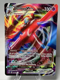 Pokemon TCG SWSH: Sword & Shield Promo Cards #SWSH267 Deoxys VMAX Holo - Image 1