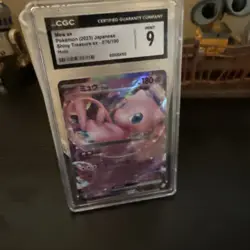 Pokemon 2025 MEW EX 001/045 Battle Partners Deck Full Art CGC 9 Mint! - Image 1