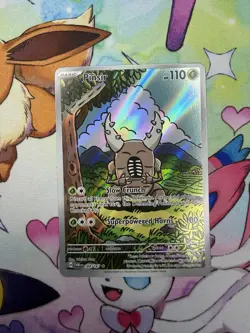 Pokemon TCG Pinsir Illustration Rare Full Art Holo 168/167 Sv06 110 HP Card - Image 1