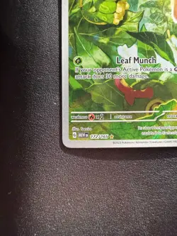 Pokemon TCG Caterpie 172/165 Holo Illustration Rare Scarlet Violet 151 Card - Image 2