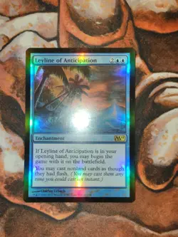 NM FOIL Leyline of Anticipation M11 2011 MTG Magic the Gathering 1st Edition - Image 1