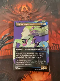 Large Pin- Tatyova, Benthic Druid - MagicCon - magic the gathering - Image 1