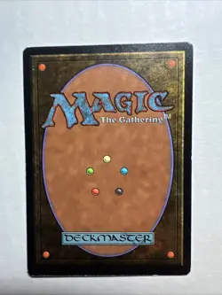 MTG Unlimited Black Knight Light Play 1993 - Image 2