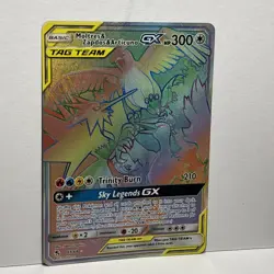 Moltres, Zapdos and Articuno GX Rainbow Full Art Pokemon Hidden Fates 69/68 TCG - Image 2