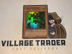 Man-Eater Bug LOB-108 1st Edition Super Rare Yu-Gi-Oh! LP - Image 1