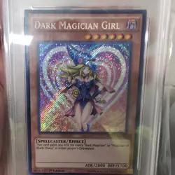 Dark Magician Girl | PSA 10 Gem Mint | MVP1-ENS56 | Secret Rare | 1st Ed YuGiOh - Image 3