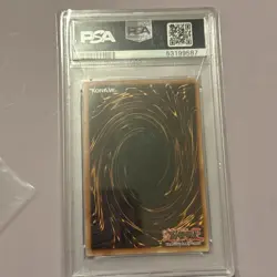 2003 Yu-Gi-Oh! SDJ Red-Eyes Black Dragon #001 PSA 9 MINT - Image 3
