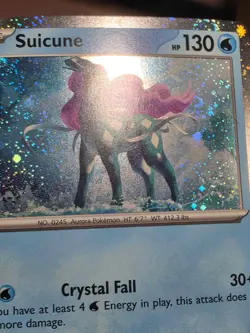LP Pokemon TCG: Suicune - Cosmos Rare Holo - Phantasmal Flames 026/094 - Image 4