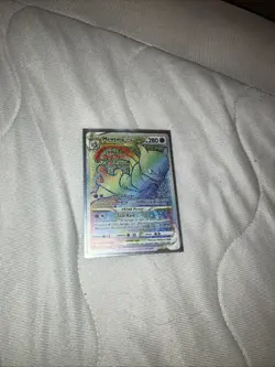 Perfect Condition Secret Rare Mewtwo Vstar Non Negotiable Price Pokemon Card - Image 1