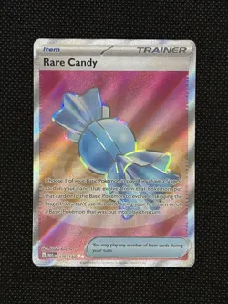 Pokemon TCG RARE CANDY 175/132 Mega Evolution Full Art Ultra Rare - Image 1