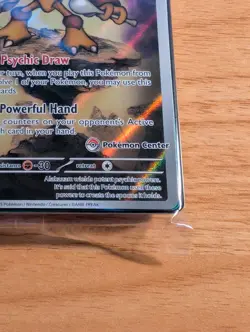 Alakazam MEP 009 Mega Evolution Pokemon Center Promo SEALED - Image 3