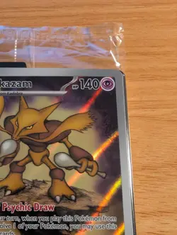 Alakazam MEP 009 Mega Evolution Pokemon Center Promo SEALED - Image 4