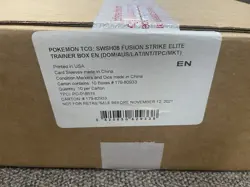 pokemon fusion strike elite trainer box Case Of 10 Etbs. - Image 2