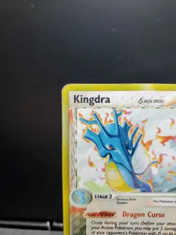 Pokemon TCG Kingdra (Delta Species) 10/110 Holon Phantoms Gold 2006 Holo HP - Image 3