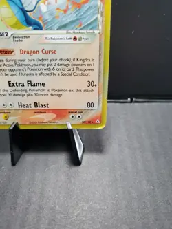 Pokemon TCG Kingdra (Delta Species) 10/110 Holon Phantoms Gold 2006 Holo HP - Image 5