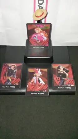 One Piece Heroine's Edition DON!! FULL SET - Nami, Nico Robin, Uta, Boa Hancock - Image 2