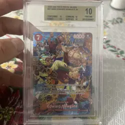 One Piece Edward Newgate Whitebeard SP ST15-002 Royal Blood Foil OP10 BGS 10 - Image 1