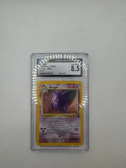 Gengar 1999 Fossil 5/62 Holo Pokemon Card CGC 8.5 VINTAGE HOLO - Image 1