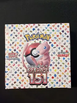 Pokemon Card 151 Booster Box Japanese Sealed Mew 151 SV2a Authentic - Image 1