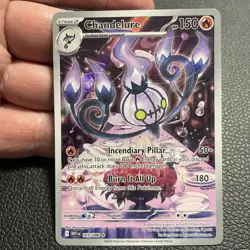 Pokemon TCG Chandelure Illustration Rare Card 103/086 Sv: White Flare NM - Image 1