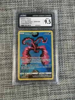Galarian Moltres SWSH284 SWSH: Sword & Shield Promo Cards Holo CGC 9.5 - Image 1