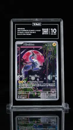 Miraidon 013 Sv: Scarlet & Violet Promo Cards Holo TAG Grade GEM MINT 10 - Image 1