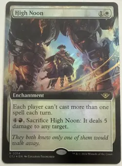 High Noon (Extended Art) Outlaws of Thunder Junction Foil - Image 1