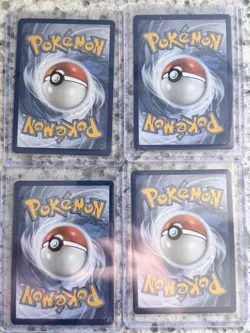 2026 Pokemon Ascended Heroes Poke Pad 198/217 4 x Card Lot - 1 Reverse Holos - Image 2