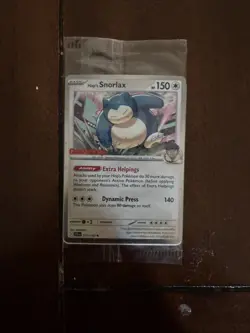 Hop’s Snorlax 117/159 Journey Together GameStop Stamped Promo Pokemon NEW SEALED - Image 1