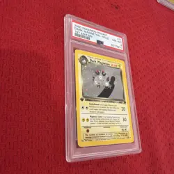 2000 Pokemon Rocket Dark Magnetron Holo #11 PSA 8 - Image 5