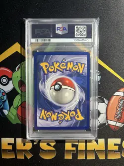 1999 Pokemon Fossil Dragonite 19/62 Rare 1st Edition PSA 8 NM-MT - Image 2