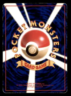 Heavy Play HP Nidoran 1998 Vending Series Japanese Pokemon Glossy - Image 2