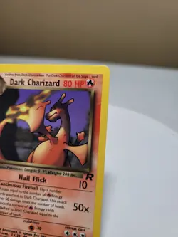 Pokemon - Dark Charizard 21/82 Team Rocket WOTC Non-Holo - 1st Edition - Image 4