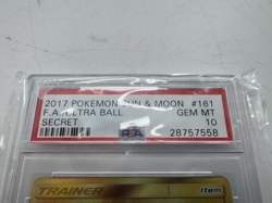 PSA 10 2017 POKEMON SUN & MOON #161 FA/ULTRA BALL SECRET - Image 3
