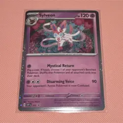 Pokemon TCG Sylveon 172 Cosmos Holo Promo Sv: Scarlet & Violet English - Image 1