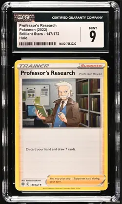 Pokemon Professor's Research 147/172 Brilliant Stars English 9 (2022) - Image 2